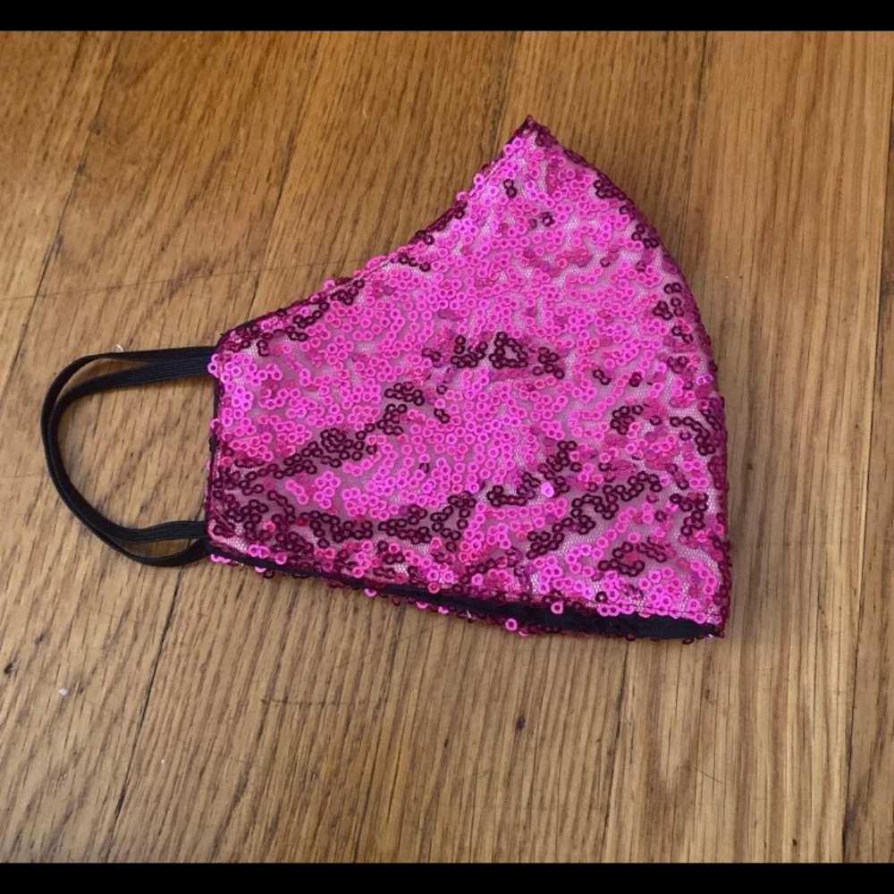 Sequins Face Mask - Picture 2 of 3